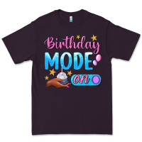 Plum Birthday Mode On Premium Tee - BundleAndBundleShop
