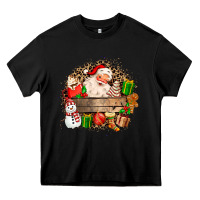 Black Santa Heavy Core Tee - MaliasSmallBusiness