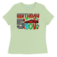 Matcha birthday boy 5 Ladies Tee - BundleAndBundleShop