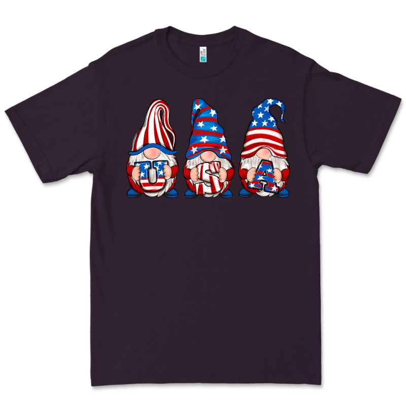 Usa Fourth Of July Gnomes Premium Tee by RanaPortraitStore | Teevron