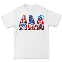 White usa fourth of july gnomes Premium Tee - RanaPortraitStore