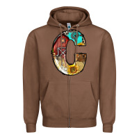 Chestnut farm life alphabet lowercase letters c Zipper Hoodie - BundleAndBundleShop