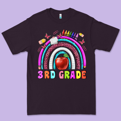 3 Rd Grade Premium Tee Designed By Bundleandbundleshop