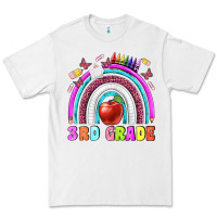 White 3 rd grade Premium Tee - BundleAndBundleShop
