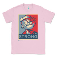 Bubblegum Pink 1 popeye strong brand a transparent Classic Tee - tuanDangUi