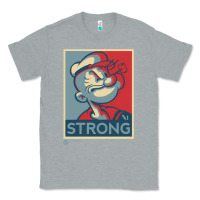 Heather Grey 1 popeye strong brand a transparent Classic Tee - tuanDangUi