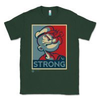 Sports Green 1 popeye strong brand a transparent Classic Tee - tuanDangUi