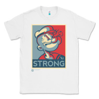 White 1 popeye strong brand a transparent Classic Tee - tuanDangUi
