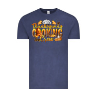 Vintage Denim Thanksgiving Cooking Crew Vintage Tee - texasbilliewilder