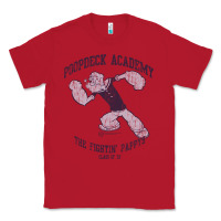 Red popeye poopdeck academy brand a transparent Classic Tee - tuanDangUi