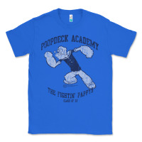 True Royal popeye poopdeck academy brand a transparent Classic Tee - tuanDangUi