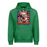 Emerald amerıcan pig Urban Hoodie - BarkalooDesign