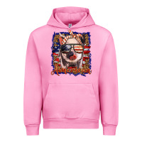 Fuchsia Pink amerıcan pig Urban Hoodie - BarkalooDesign