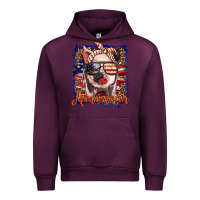 Mauve Wine amerıcan pig Urban Hoodie - BarkalooDesign
