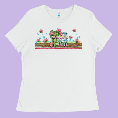 My Students Are On Point Libbey Glass Ladies Tee Designed By Bundleandbundleshop