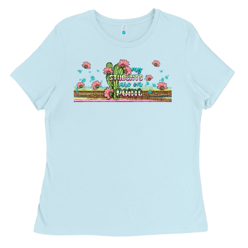 My Students Are On Point Libbey Glass Ladies Tee by BundleAndBundleShop | Teevron