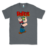 Charcoal Heather popeye Classic Tee - tuanDangUi