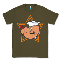 Army Green popeye 2 Classic Tee - tuanDangUi