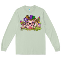 Mardi Gras Pig Long Sleeve Tee | Teevron