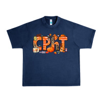 Navy Fall CPHT Pharmacy Technician Urban Heavy Tee - texasbilliewilder