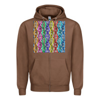 Chestnut dna seamless pattern Zipper Hoodie - BundleAndBundleShop