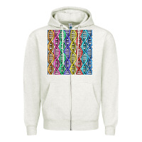 Oatmeal Heather dna seamless pattern Zipper Hoodie - BundleAndBundleShop