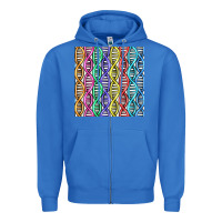 True Royal dna seamless pattern Zipper Hoodie - BundleAndBundleShop