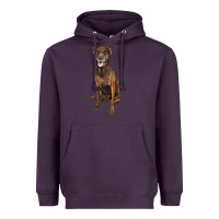 Plum plott hound Heavyweight Hoodie - LillyAllenDesigns