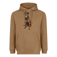 Toasted Coconut plott hound Heavyweight Hoodie - LillyAllenDesigns