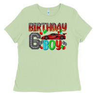 Matcha birthday boy 6 Ladies Tee - BundleAndBundleShop