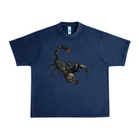 Navy scorpion Urban Heavy Tee - JahusDesignShop