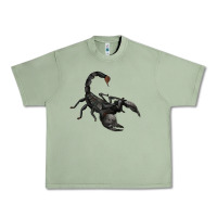 Oil Green scorpion Urban Heavy Tee - JahusDesignShop