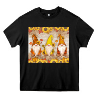 Black Thankful Gnomes Heavy Core Tee - MaliasSmallBusiness