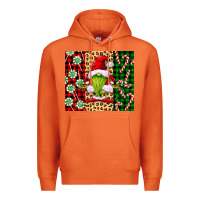 Carrot green christmas gnome Premium Hoodie - FaDigitalArtStudio