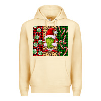 Pina Colada green christmas gnome Premium Hoodie - FaDigitalArtStudio