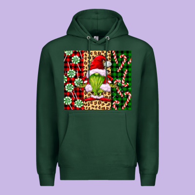 Green Christmas Gnome Premium Hoodie Designed By Fadigitalartstudio