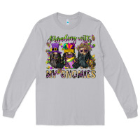 Moon Dust parading with my gnomies Long Sleeve Tee - CowGirlArtShop
