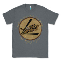 Charcoal Heather flying tigers squadron wwii leather patch design Classic Tee - tuanDangUi
