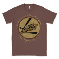 Chestnut flying tigers squadron wwii leather patch design Classic Tee - tuanDangUi