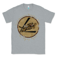 Heather Grey flying tigers squadron wwii leather patch design Classic Tee - tuanDangUi