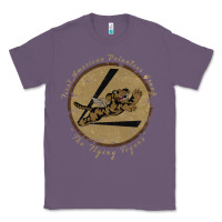 Lavender flying tigers squadron wwii leather patch design Classic Tee - tuanDangUi