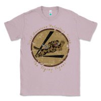 Lilac flying tigers squadron wwii leather patch design Classic Tee - tuanDangUi