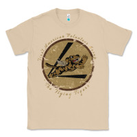 Mushroom flying tigers squadron wwii leather patch design Classic Tee - tuanDangUi