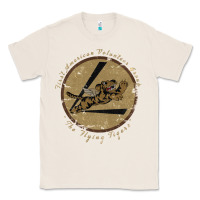 Natural flying tigers squadron wwii leather patch design Classic Tee - tuanDangUi