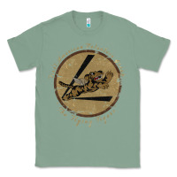 Sage flying tigers squadron wwii leather patch design Classic Tee - tuanDangUi