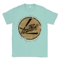 Seafoam flying tigers squadron wwii leather patch design Classic Tee - tuanDangUi