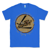 Flying Tigers Squadron Wwii Leather Patch Design Classic Tee | Teevron