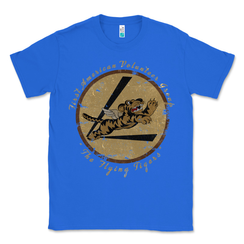 Flying Tigers Squadron Wwii Leather Patch Design Classic Tee by tuanDangUi | Teevron