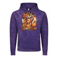 Cloud Purple My 1st Thanksgiving Vintage Hoodie - NancyCooperArtShop