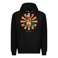 Black basil brush retro japanese Premium Hoodie - tuanDangUi